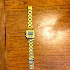 Casio Gold Watch
